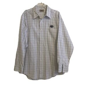Penn State Vesi Sportswear Button‎ Down Dress Shirt Sz XL Nittany Lion Logo